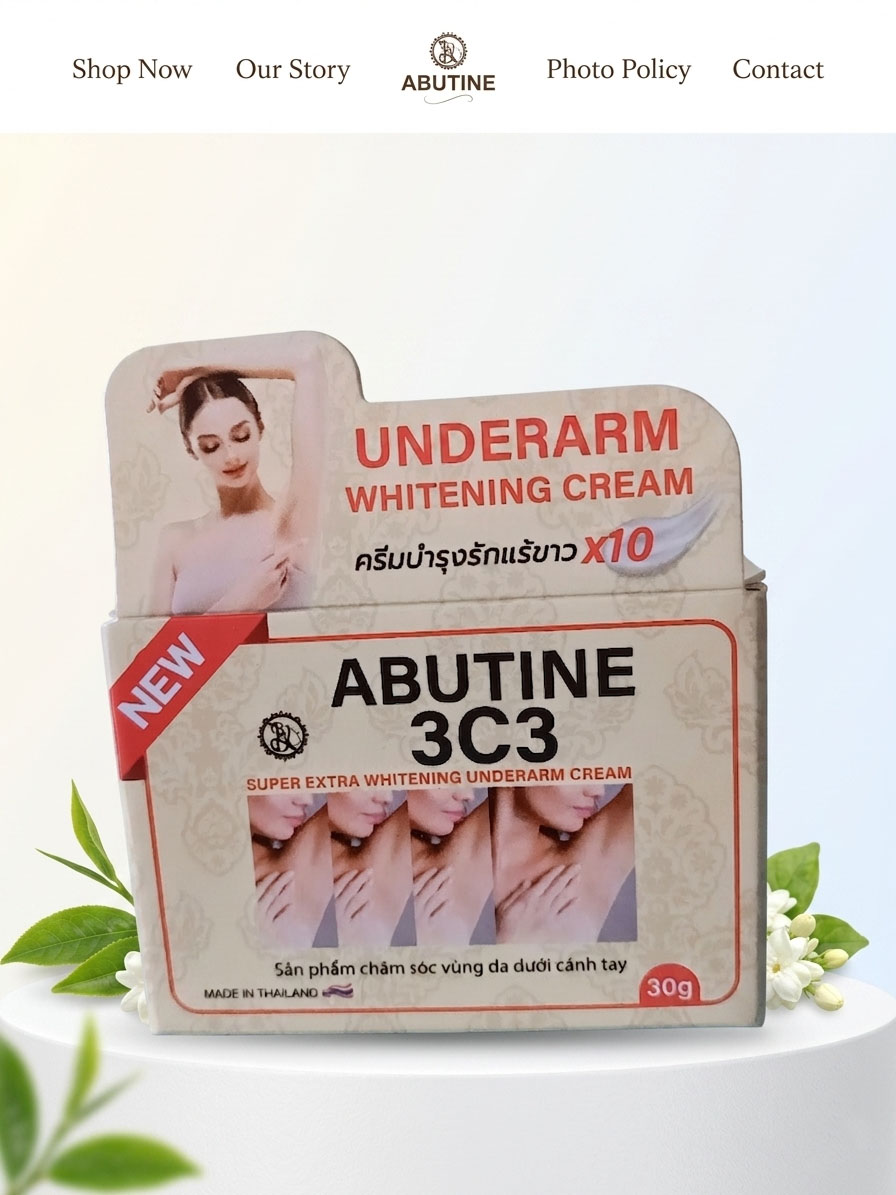 ABUTINE 3C3 Super Extra Whitening Underarm Cream