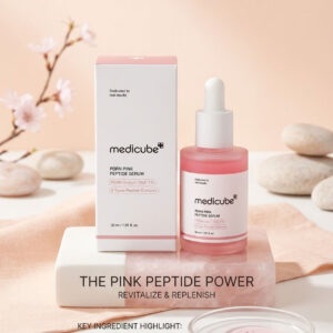 Medicube PDRN Pink Peptide Serum (30ml) – The Pink Peptide Power